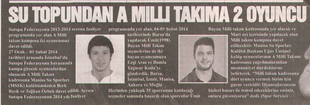 Denge Gazetesi(04.02.2014)