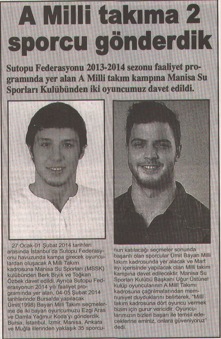 Güne Bakış Gazetesi(04.02.2014)