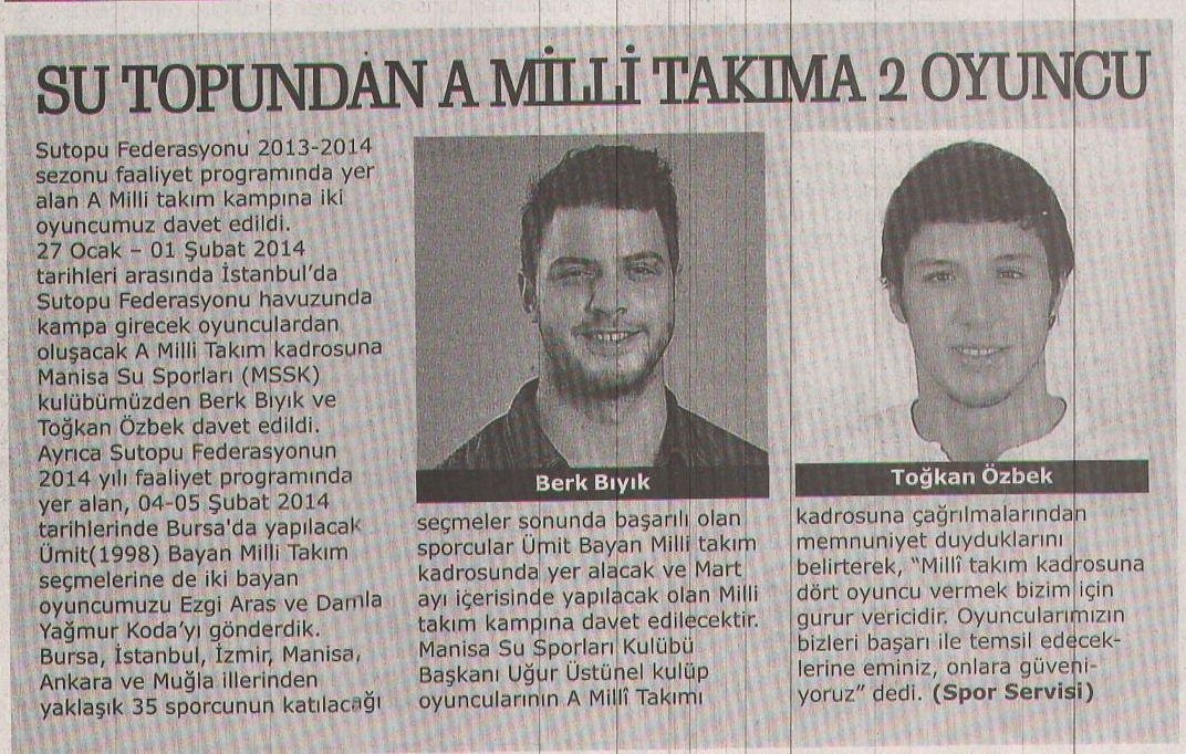 Yenigün Gazetesi(04.02.2014)